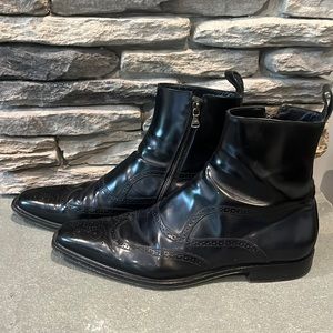 D&G side zip Chelsea boot